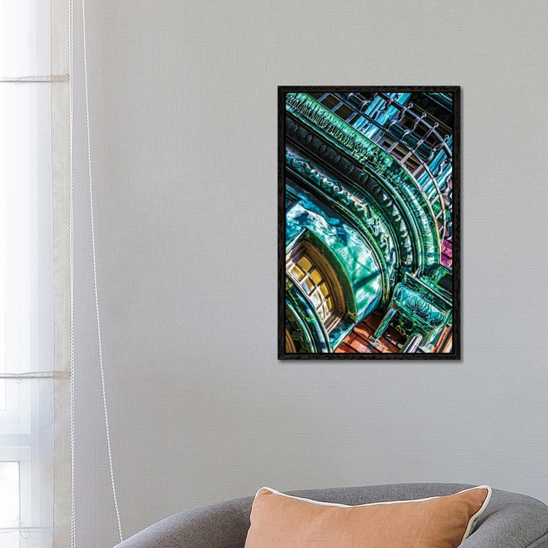 Victorian On Dearborn And Goethe by Raymond Kunst - Gallery-Wrapped Canvas Giclée on Canvas, 66.04 cm H x 45.72 cm W