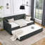 Lit de jour polyvalent en mousse de style Mid-Century avec un design élégant pour la chambre d'amis-109080716-123580283