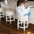 Maven Lane Pullman Backless Stool with Fabric Upholstery-128006620-128006617