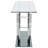 Garrett Chrome Glass Top Console Table