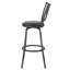Tabouret de bar pivotant à 360 ° en métal noir 24 po ou 29 po Azalea Park-460638777-460638776