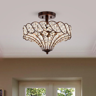 Oakgrove Semi Flush Mount