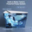 Toilette Smart Bidet, hauteur ADA avec siège chauffant, sécheuse chaude, capteur de pied et affichage à DEL