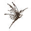Décoration murale en métal suspendue volante Humming Bird Animal-94207723-94207722