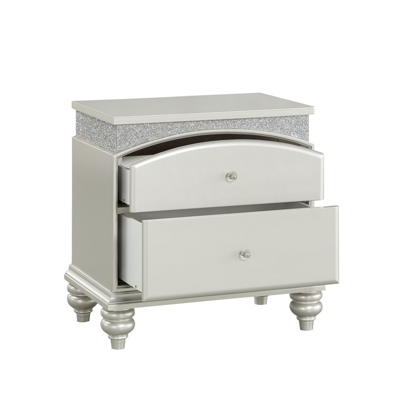 Table de chevet Maverick Platinum