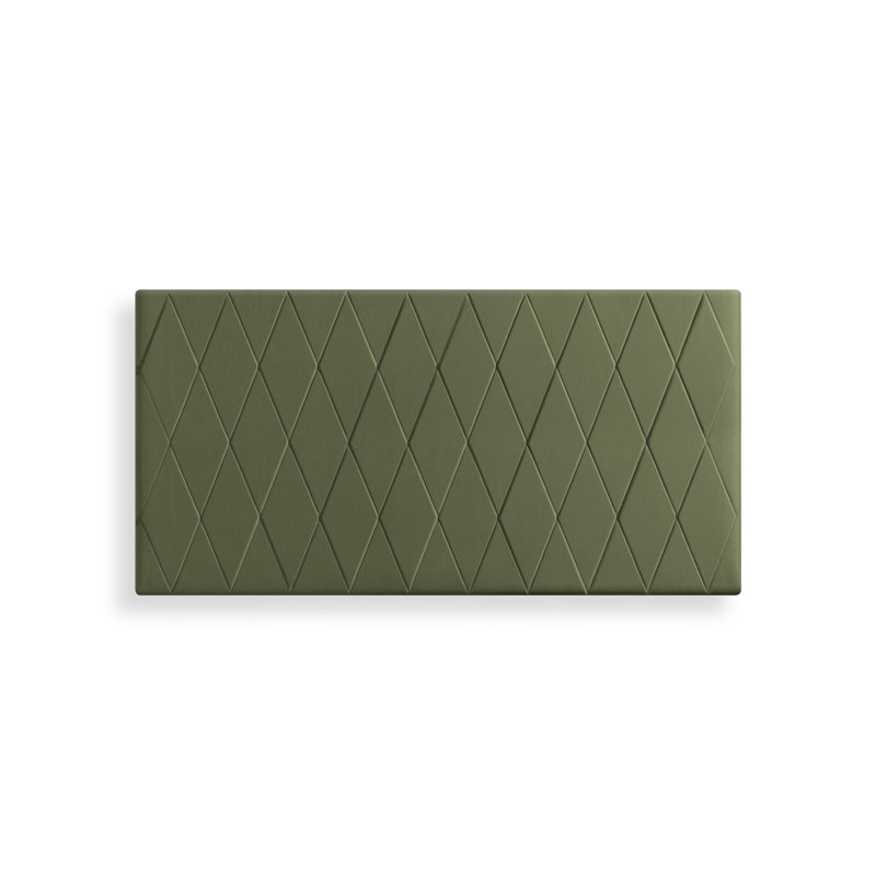 Raffles Upholstered Headboard, Small Double (4'), Forest