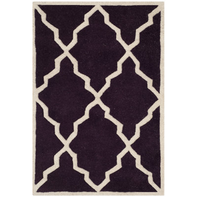 Carolene Hand Tufted Wool Geometric Rug