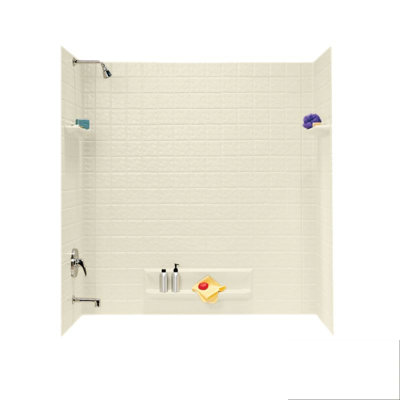 60'' W 32'' D 59.625'' H Alcove Composite Wall