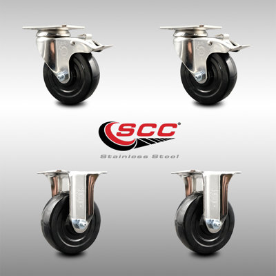 Soft Rubber Casters