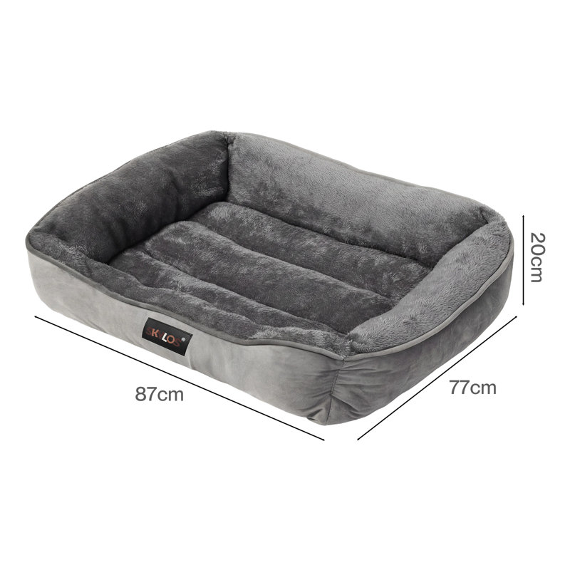 Polyester Pet Bed, 19cm H x 77cm W x 67cm D