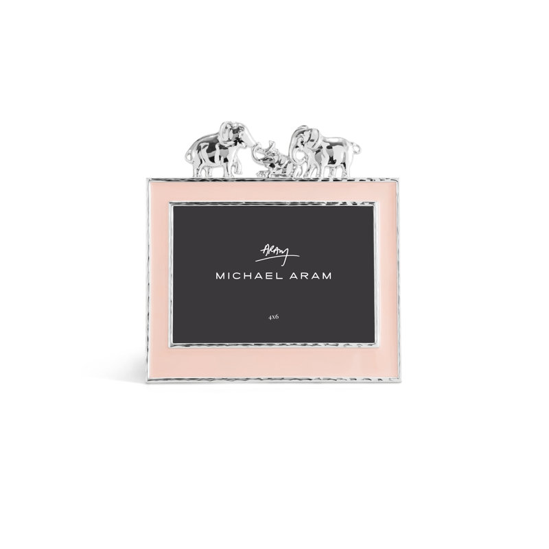 Elephant Frame 4x6, Pink