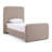 Fira Daliah Chenille Fabric Upholstered Bed-1639458598-1639458601