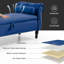 Chaise longue avec accoudoirs capitonnés Dejonnae-1105005245