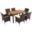 Ensemble repas d'extérieur 7 pièces 7 pièces-1781744293
