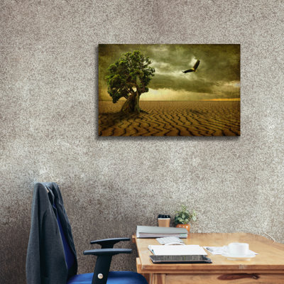 Art mural sur toile Lark Manor ™ «The Temptation» par Carlos Casamayor