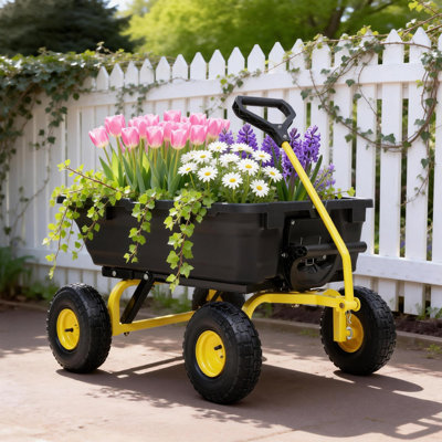 900LB Garden Dump Cart