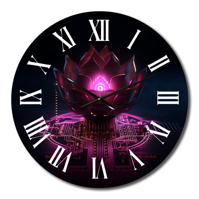 Horloge murale Lotus