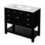 36'' Bathroom Vanity With Top Sink
