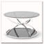 Table basse moderne en verre 31,50 "avec 2 niveaux-395906850