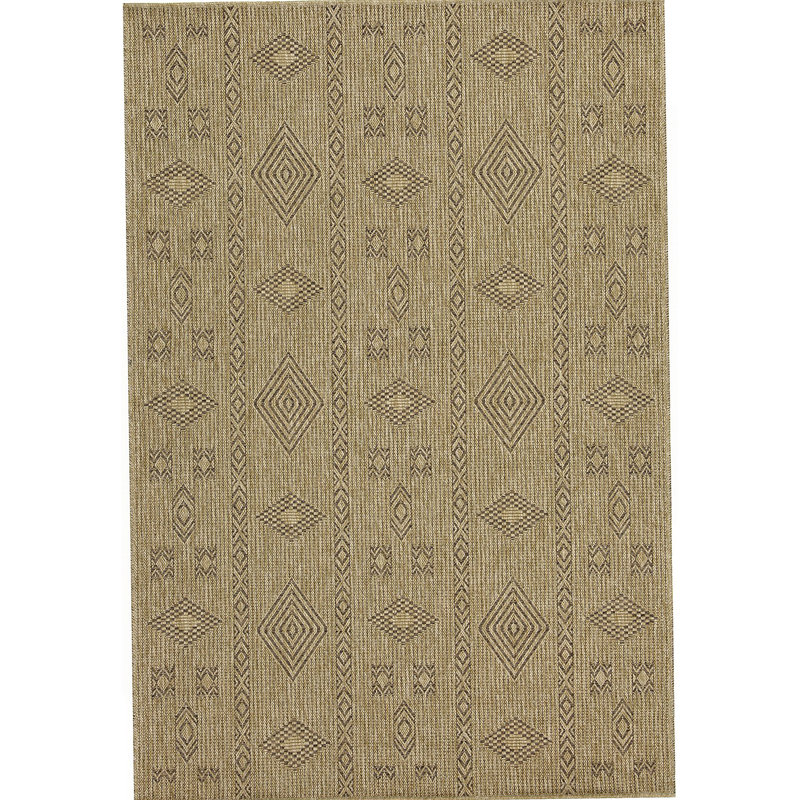 Tapis intérieur / extérieur Earth Mocha, Rectangle 7 pi 10 po x 10 pi 3 po