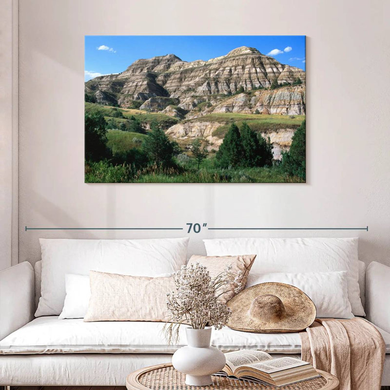 Alvord Badlands dans le Dakota du Sud, H 30 po x l 45 po