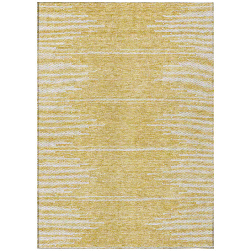 Abstract Indoor / Outdoor Rug, Rectangle 9' x 12'