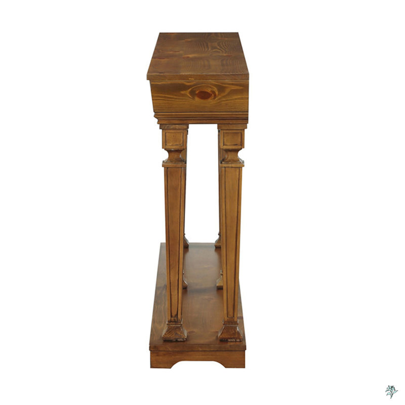 Console Table With Bottom Shelf