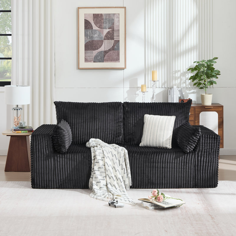 Deux coners, Corduroy Black