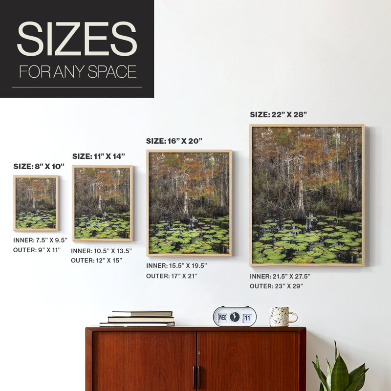Black Water I Framed Print - Solid Wood, 30" H x 24" W