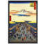 Mont Fuji, pont, reproduction de giclée sur toile encadrée-123408197-123408201