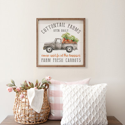 Cottontail Farms Farm Fresh Carrots Truck White