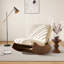 Chaise berçante en bois massif Latiah-795567239