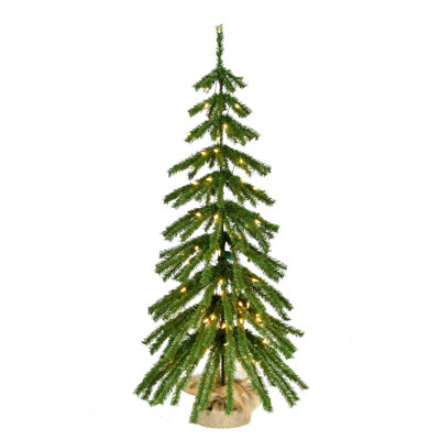 Rustic Farmhouse 48' Lighted Fir Christmas Tree