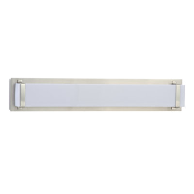 Barre d'éclairage de salle de bain 1 lumière DEL Latimer