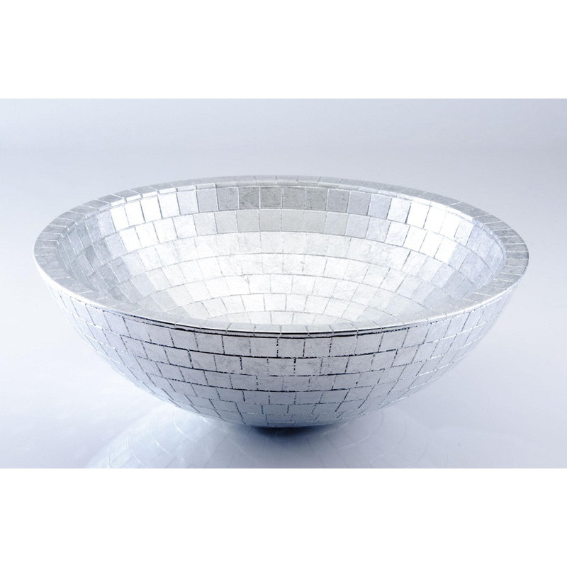 16.6'' L Bathroom Sink, Silver