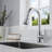 WoodBridge Pull Down Kitchen Faucet-49414070