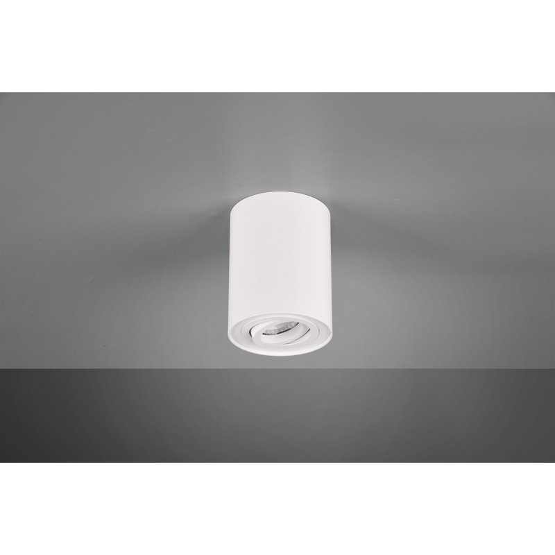 Dewitt LED Flush Mount, Matte White