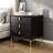 21.3"H Nightstand With 3 Drawers