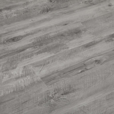 Silver Lake 7.1" x 48" x 5mm/20 mil Waterproof Click Lock Luxury Vinyl Plank Flooring