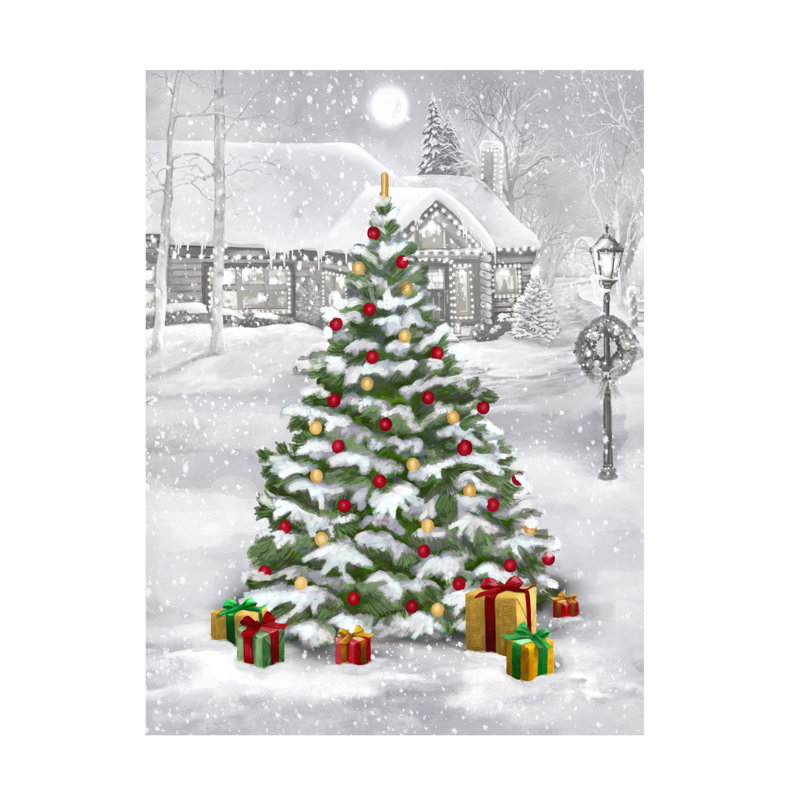 Art sur toile GL Studio Tree A Glow, H 18 po x l 24 po