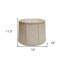 Abat-jour tambour en lin blanc-759388835-759388838