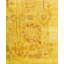 Overdyed One-of-a-Kind 4' 1" x 6' 2" Hand Knotted Area Rug