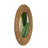 24'' Breeza Mirror, Hemp Hand-woven Artistry Wall Hanging Circle Mirror, Earth Yellow, Suitable For Bathroom, Bedroom, Living Room, Entryway, Etc.
