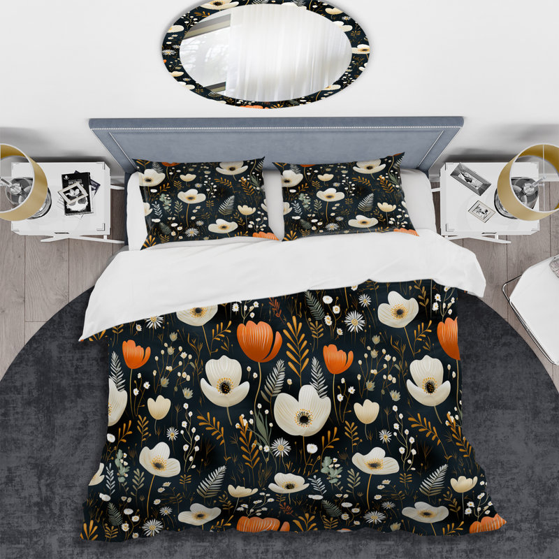 Ensemble de housse de couette Mathyas, Housse de couette pour très grand lit et 2 très