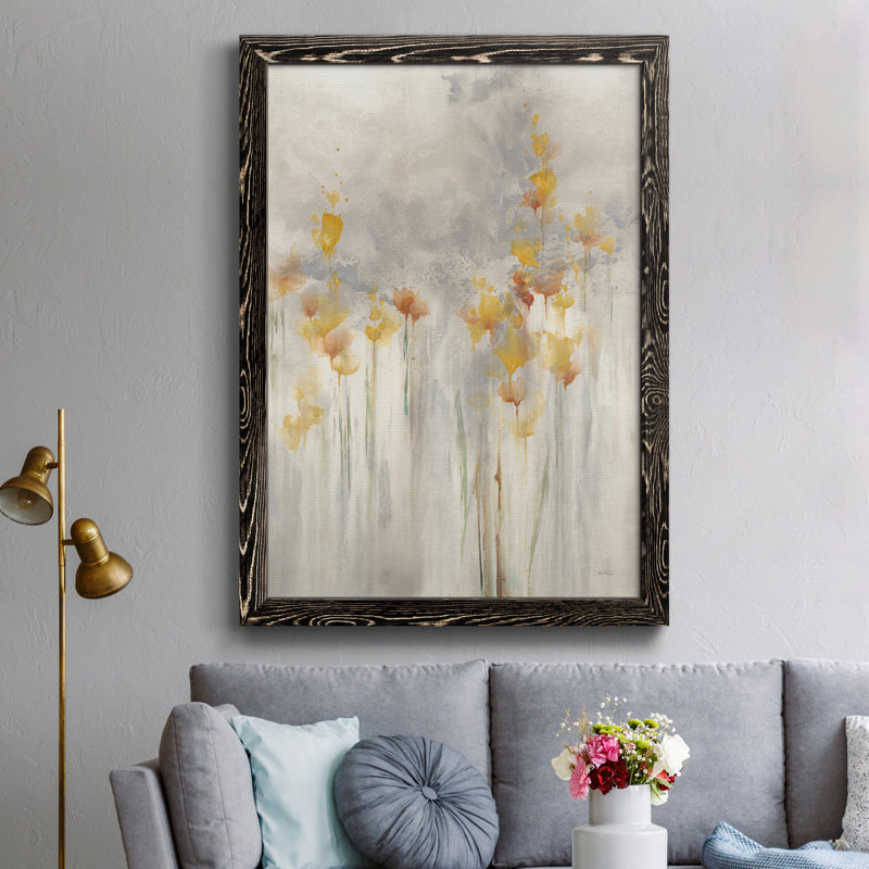 «Whistful», impression sur papier encadrée, H 31 po x l 44 po x P 1 po, Noir