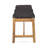 Acacia Wood 3 Seater Bench