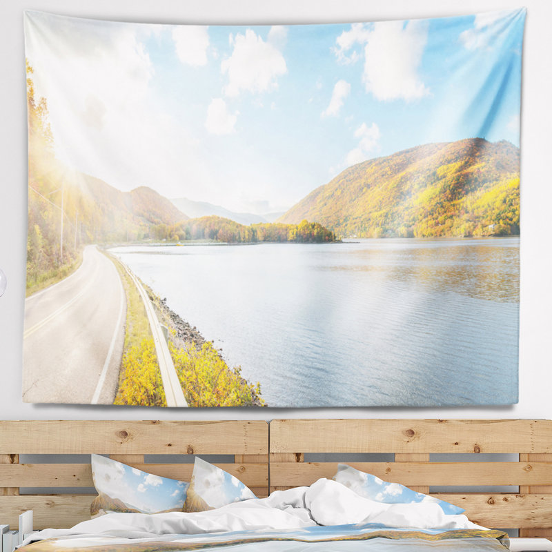 Polyester Tapestry, 78" H x 92" W