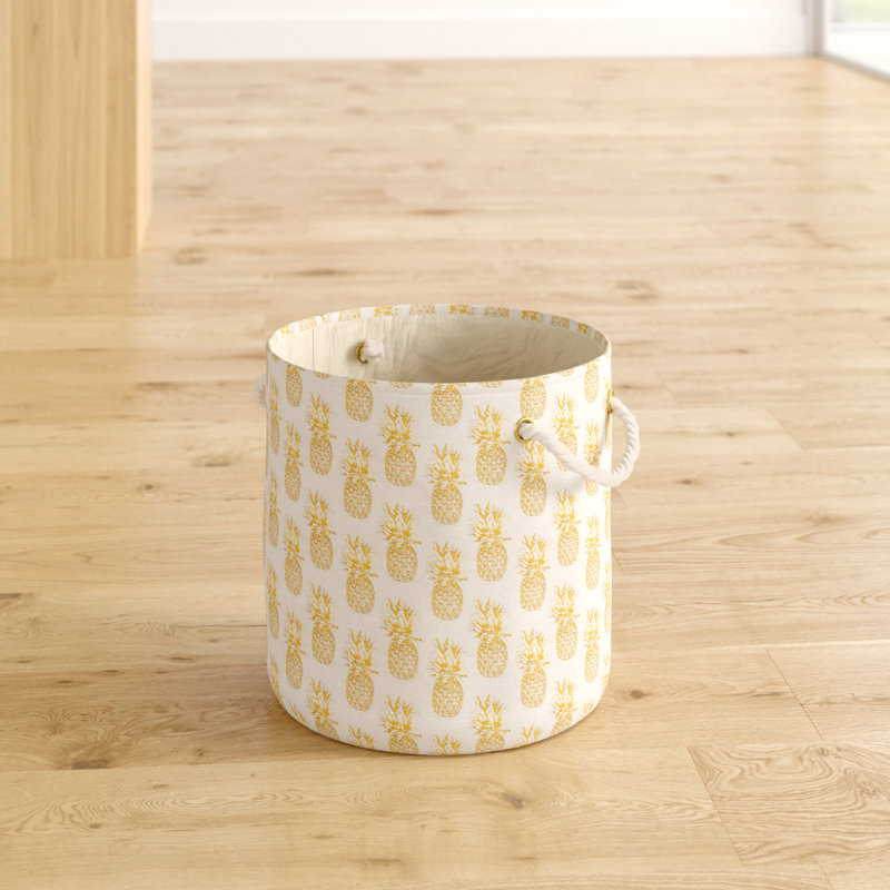 Trule Amaro Fabric Decorative Bin, 15" H x 16" W x 16" D