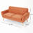 Loveseat, Button-Tufted Sofa For Small Space