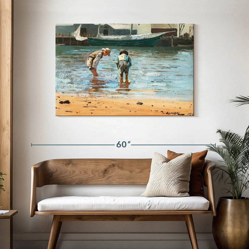 Gillard Boys Wading, 30" H x 45" W